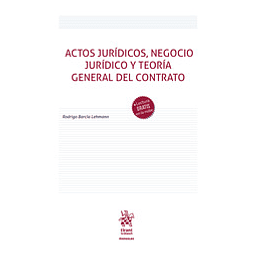 Actos Jurídicos, Negocio Jurídico y Teoría General del Contrato
