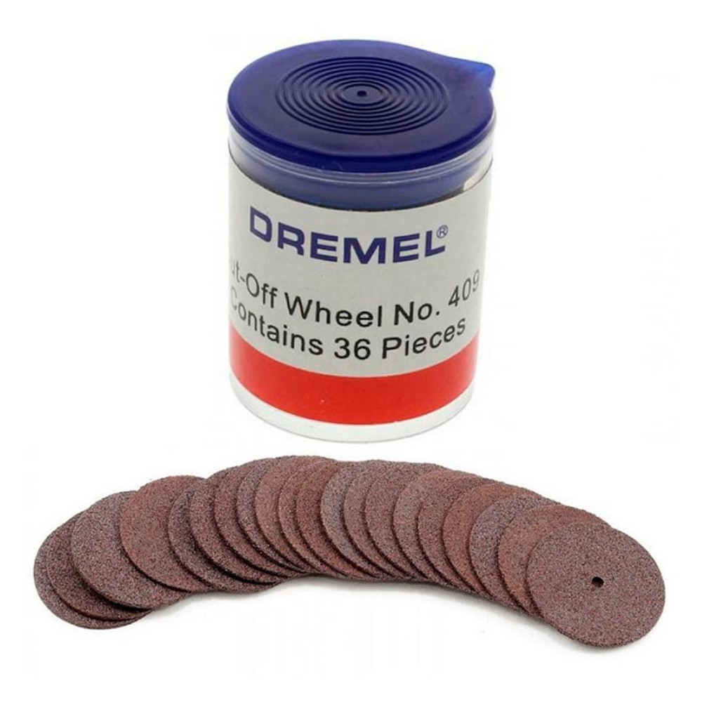 36 DISCOS DE CORTE DREMEL FINO METAL 238 M
