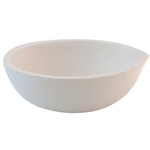 CRISOL CERÁMICO DIÁMETRO 120 X 50 CAP.1500 GRAMOS