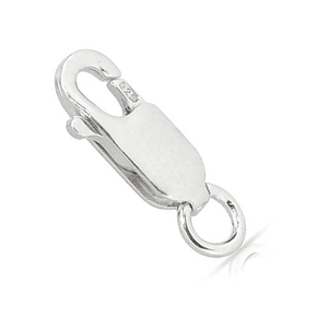 MOSQUETON DE PLATA N° 4 AG 925 IMP.ITALIA 16.1 MM.