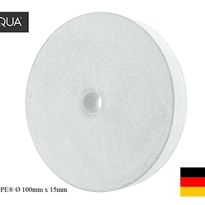 RUEDA SILICONA BLANCA PULIDO GRUESO 100X15 MM ANTILOPE