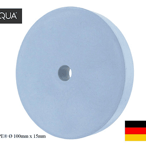 RUEDA SILICONA CELESTE PULIDO FINO 100X15MM ANTILOPE