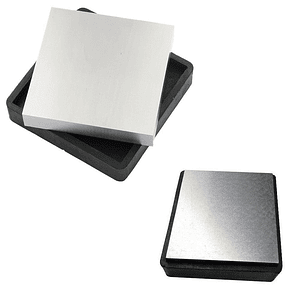 Tas de acero con base de goma 3 pulgadas