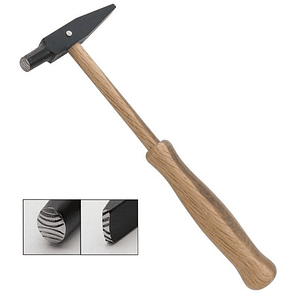 MARTILLO JOYERO TEXTURA CABEZA OVALADA