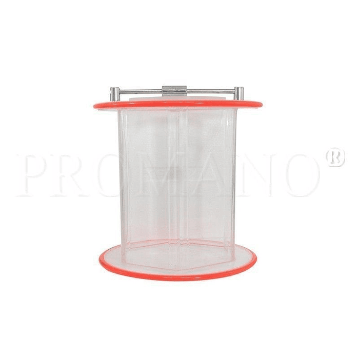 BARRIL O TAMBOR DE RECAMBIO HEXAGONAL TRANSPARENTE 3 KG