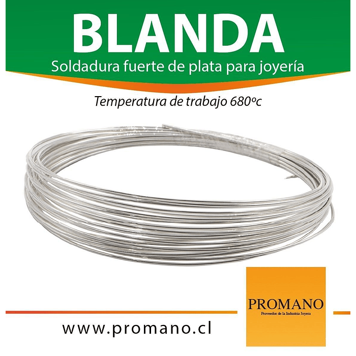 SOLDADURA DE PLATA BLANDA 2 MTS.