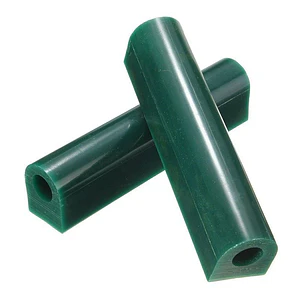 CERA EN TUBO COSTADO PLANO VERDE