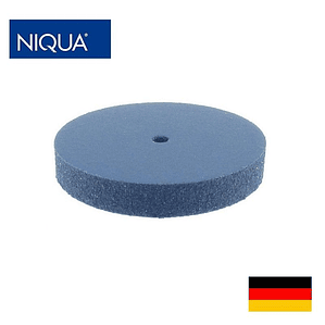 DISCO SILICONA AZUL PULIDO GRUESO DIAMETRO 22 X 3 MM