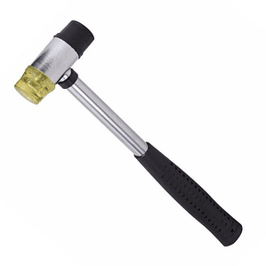 MARTILLO MANGO METALICO GOMA Y ACRILICO 25 MM
