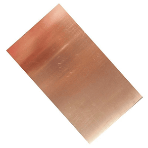 LAMINA DE COBRE 0.7MM TROZO DE 200GRS.