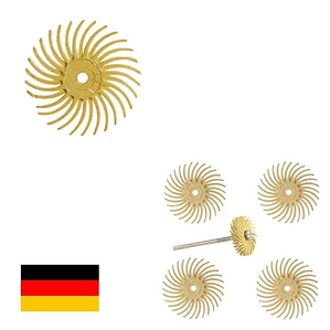 SET 4 DISCOS HABRAS AMARILLO GRUESO Ø 19 MM NIQUA