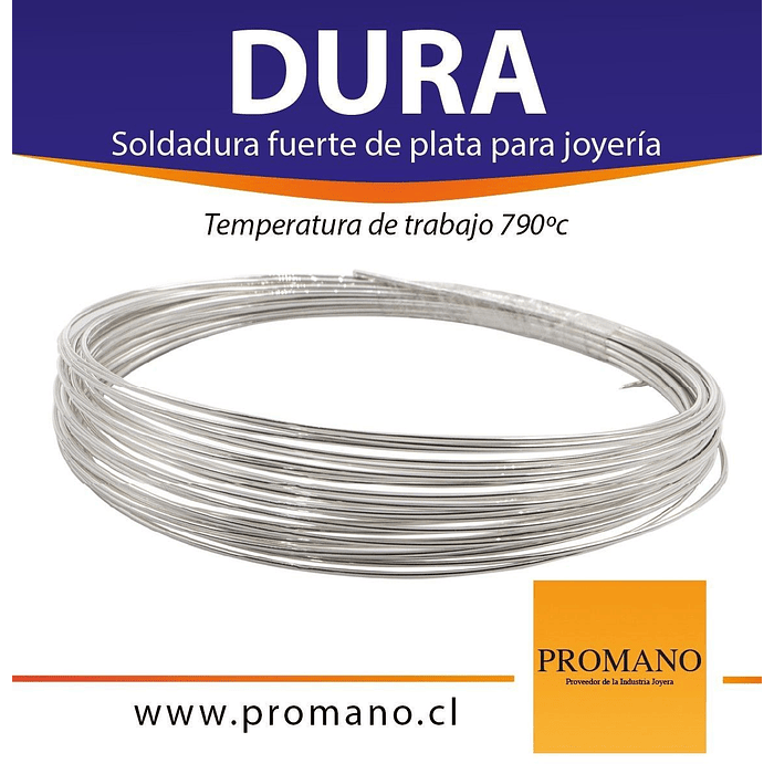 SOLDADURA DURA EN ALAMBRE 0.7 MM PQTE. 20 GRS.