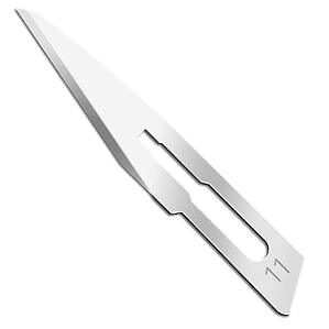 HOJA BISTURI Num. 11 PARA MANGO Num. 3 PACK DE 5 HOJAS