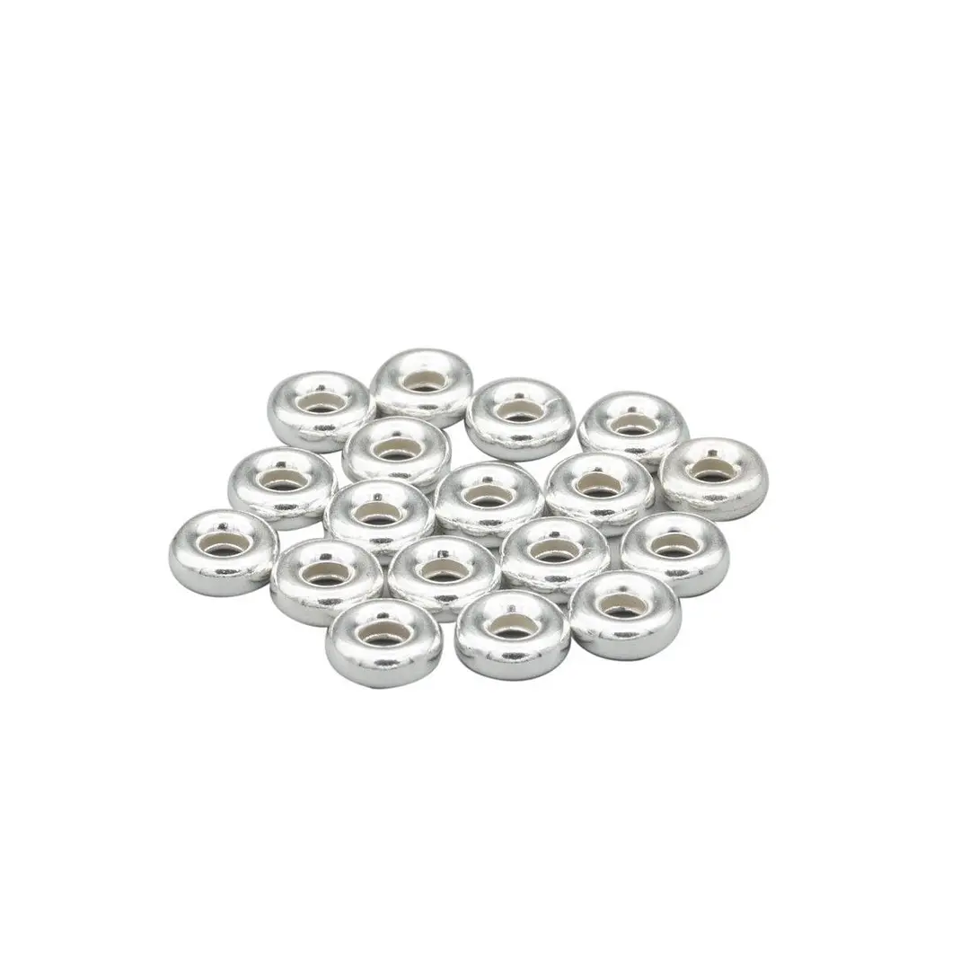 ARANDELAS DE PLATA Ø 4 MM AG 925 PQTE 3 GRS (30) 1