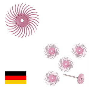 SET 4 DISCOS HABRAS ROSADO MUY FINO Ø 19 MM