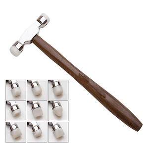 MARTILLO REPUJADOR CON 9 PUNTAS INTERCAMBIABLES