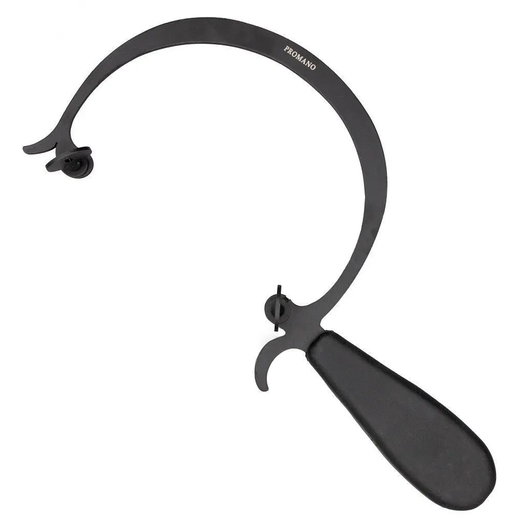 ARCO DE SIERRA JOYERO CURVO NEGRO 108 MM 1