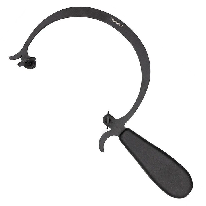 ARCO DE SIERRA JOYERO CURVO NEGRO 108 MM 1