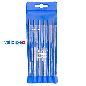 SET LIMATONES PARA CERA 140MM. VALLORBE