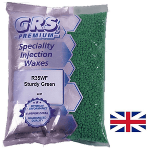 CERA PARA INYECTAR VERDE STURDY GREEN BOLSA 1 KILO - GRS HECHO EN INGLATERRA