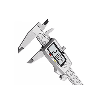 PIE DE METRO DIGITAL ACERO INOXIDABLE 6 PULGADAS