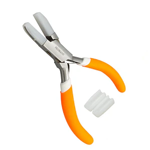 ALICATE JOYERO PUNTA PLANA CON NYLON 125 MM