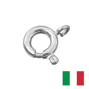 ARGOLLA DE RESORTE DIAMETRO 5.5 MM. AG 925 ITALIANO