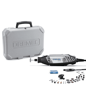 DREMEL SERIE 3000 CON EJE FLEXIBLE+ 30 ACCESORIOS