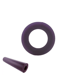 CERA PARA TALLADO ANILLO TUBO CENTRADO LILA (PURPURA) 6
