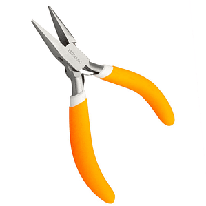 ALICATE JOYERO PUNTA PLANA FINA 5 / 130 MM