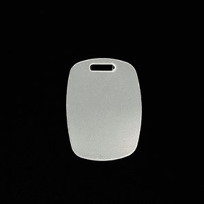 MEDALLA RECTANGULAR  5 UNIDADES (PRODUCTO A PEDIDO)