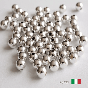 BOLITA DE PLATA ø 5MM. - 5GRS. 28 UNIDADES APROX.