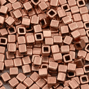 MOSTACILLAS DE COBRE CUADRADAS 2.2X2.2 BOLSA 20 GRS.