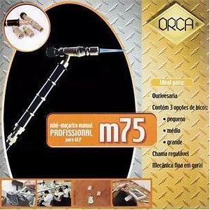 SOPLETE ORCA SIN MANGUERA 3 BOQUILLAS