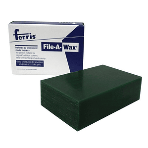 CERA PARA TALLADO VERDE DURA EN BLOQUE FERRIS