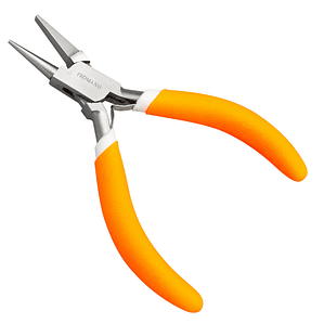 ALICATE JOYERO PUNTA PLANA Y REDONDA 5/ 130MM