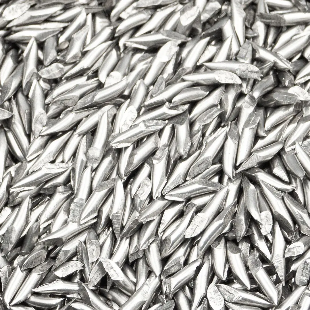 CHIPS ACERO INOXIDABLE PIN OBLICUOS 1.5X6 MM 1KL 1