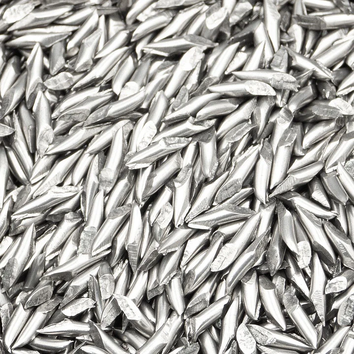 CHIPS ACERO INOXIDABLE PIN OBLICUOS 1.5X6 MM 1KL 1
