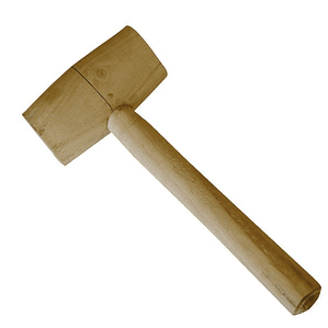 MACETA DE MADERA GRANDE Num. 2