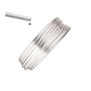 MEDIA CAÑA 2.0MM AG 950 PQTE. 10 GRAMOS