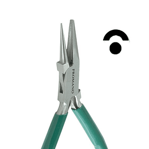 ALICATE JOYERO PUNTA REDONDA Y CONCAVO 5 PULGADAS 130 MM.