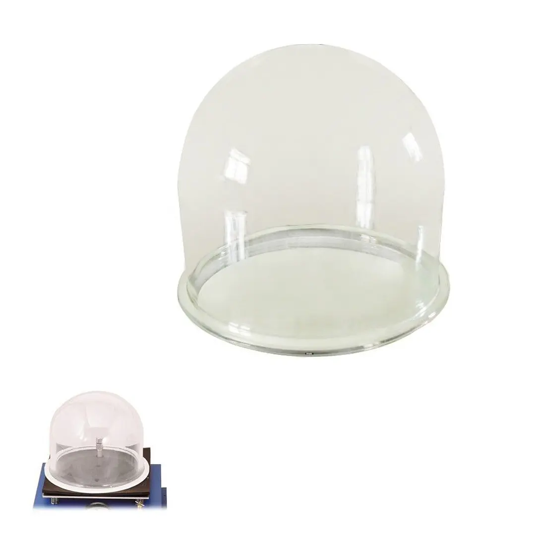 CAMPANA O CUPULA DE ACRILICO PARA MAQUINA DE VACIO 1