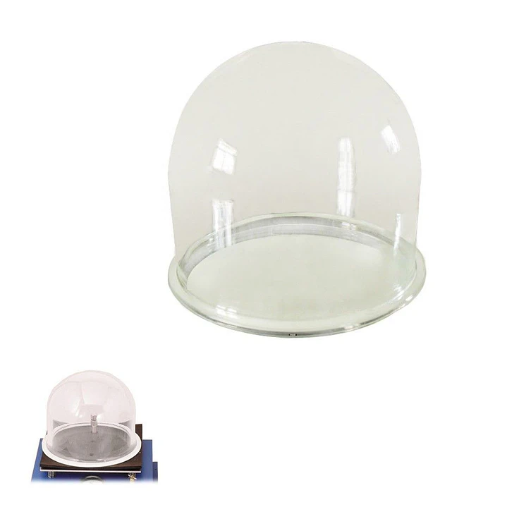 CAMPANA O CUPULA DE ACRILICO PARA MAQUINA DE VACIO 1