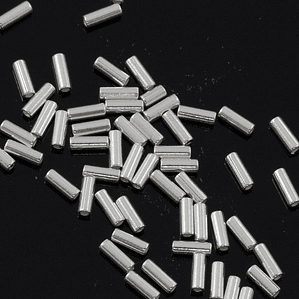 MOSTACILLAS REDONDAS TUBO CORTO 1.5 X 4 MM. PQTE. 10 GRS.