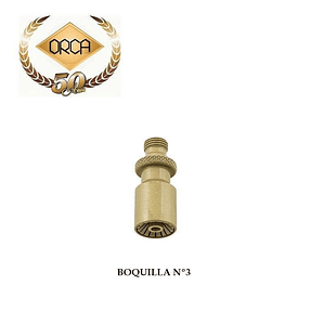 BOQUILLA Num. 3 SOPLETE ORCA