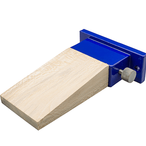 ASTILLERO MADERA CON SOPORTE METALICO PARA BANCO