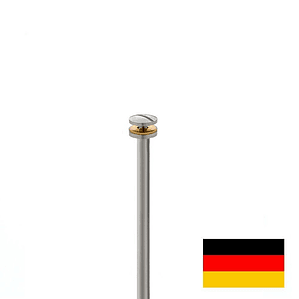 MANDRIL O VÁSTAGO CON TORNILLO 5 MM NIQUA - ALEMANIA