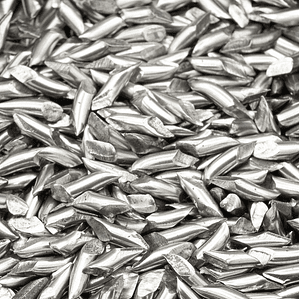 CHIPS DE ACERO INOXIDABLE PIN OBLICUO 2X6 MM. 1KG