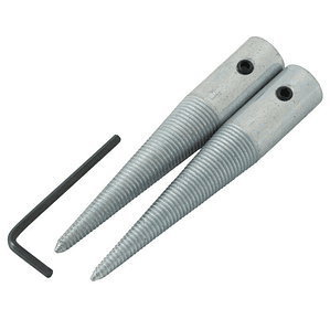 CONOS DE ACERO Ø 10 MM P/PULIDORA 400 WATT X PAR