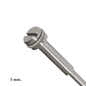 MANDRIL O VÁSTAGO CON TORNILLO 5 MM PARA FLEXIBLE
